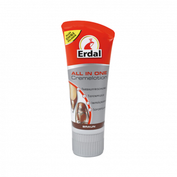 Erdal All in One Cremelotion Braun, Schuhcreme, 50 Milliliter